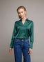 Cherise Shirt | Dark Green